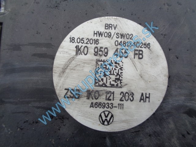 ventilátor na vw volkswagen caddy IV 2,0tdi, 1K0959455FB